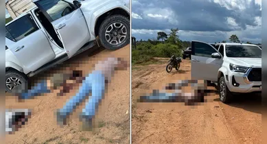 Imagem ilustrativa da notícia: Três homens são encontrados mortos em caminhonete no Pará