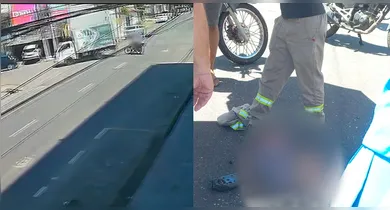 Imagem ilustrativa da notícia: Criança morre após caminhão avançar rua preferencial em Belém