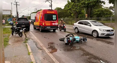 Imagem ilustrativa da notícia: Motociclista morre em grave acidente em avenida de Belém