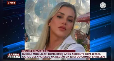 Imagem ilustrativa da notícia: Colete foi achado longe da moto aquática; advogada segue desaparecida no Combu