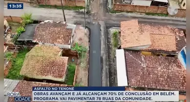 Imagem ilustrativa da notícia: Governadora Hana visita obras de pavimentação no bairro do Tenoné