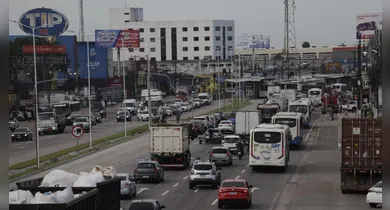 Imagem ilustrativa da notícia: BR-316: acompanhe o trânsito em tempo real na saída de Belém