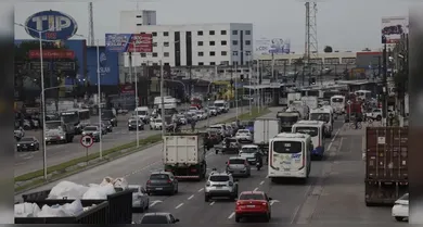 Imagem ilustrativa da notícia: BR-316: veja como está o trânsito em tempo real na saída de Belém