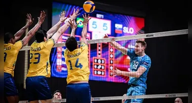 Imagem ilustrativa da notícia: Brasil estreia na Liga das Nações de vôlei contra Irã