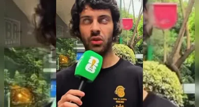 Imagem ilustrativa da notícia: ET entre nós? Mudança nos olhos de Diogo Defante ao vivo chama atenção