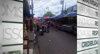 Imagem ilustrativa da notícia: Vídeo: homem morre e dois ficam feridos após troca de tiros em Icoaraci