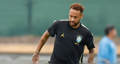 Imagem ilustrativa da notícia: Neymar treina, mas não viaja para jogo do Brasil contra o Haiti