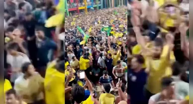 Imagem ilustrativa da notícia: Festa em Bangladesh! Torcida pelo Brasil comemora classificação contra o Japão