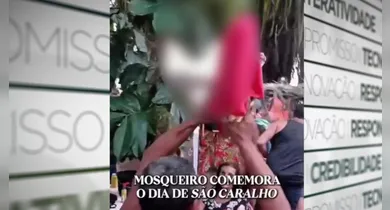 Imagem ilustrativa da notícia: Vídeo: Mosqueiro comemora o dia de "São C*ralh0" nesta quarta-feira (1º/07)