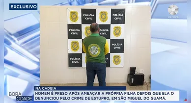 Imagem ilustrativa da notícia: Pai é preso por abusar e ameçar a própria filha no Pará