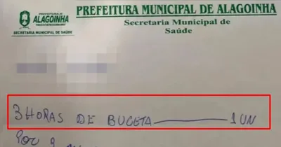 Em nota, o órgão destacou que a profissional mencionada não assinou o receituário