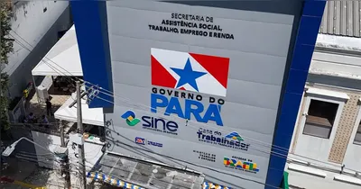 Nova sede do Sine em Belém, localizada na avenida Padre Eutíquio, modernizar o atendimento ao trabalhador