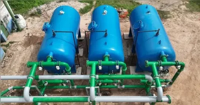 A empresa responsável realiza a ação para melhorar o abastecimento de água