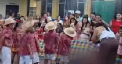 Alunos e outros funcionários ainda tentaram ajudar a professora, mas ela não resistiu