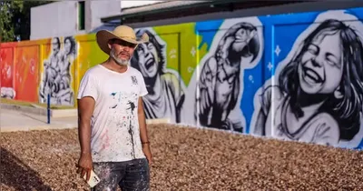 Bino Sousa é artista visual e muralista.