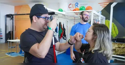 Josias Silva é surdocego e destaca que conquistou mais autonomia com o atendimento do Centro Integrado de Inclusão (CIIR)