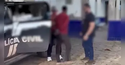 O suspeito foi preso, mas isso não impediu ele de voltar a ameaçar a companheira
