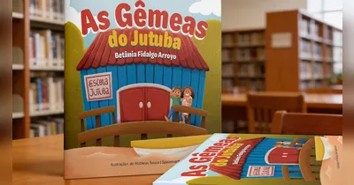 Imagem ilustrativa da notícia "As gêmeas de Jutuba": Livro infantil retrata educação ribeirinha no Pará