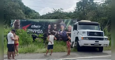 Um acidente com uma carreta da Tupinambá na PA-124 em São João de Pirabas não deixou feridos, mas levantou preocupações sobre a segurança da rodovia.