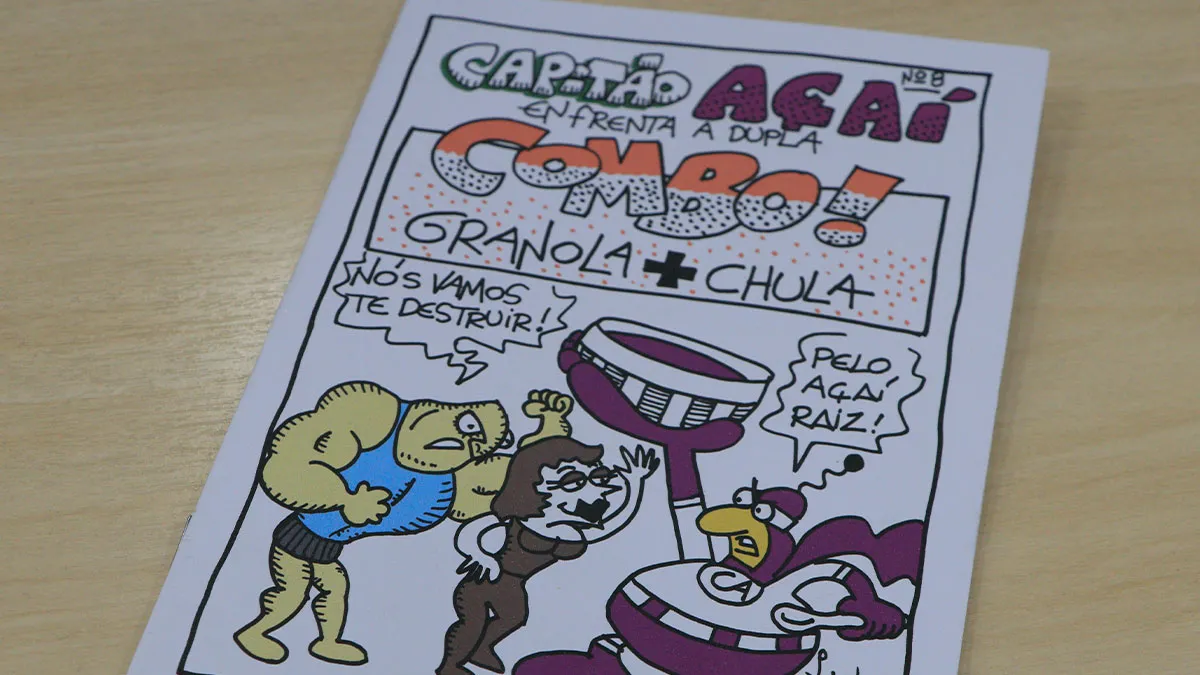 Imagem ilustrativa da notícia: Capitão Açaí: a batalha contra Granola e Chula