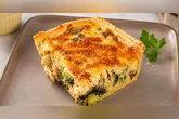 Torta de frango com espinafre