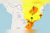 Vendaval pode atingir áreas de 11 estados nesta sexta-feira (07/08), com rajadas de vento que chegam a 100 km/h, segundo o Inmet.