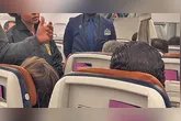 A confusão entre passageiros e policiais federais atrasou a decolagem