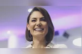 Michelle Bolsonaro teve carta lida durante convenção do PL em Brasília e confirmou pré-candidatura ao Senado pelo Distrito Federal