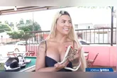 Ingrid Moraes tem seis serpentes na casa onde mora em Santarém, Oeste do Pará.