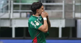 Mauricio, Arias e Flaco López marcaram os gols da vitória do Palmeiras sobre o Fortaleza no Nubank Parque