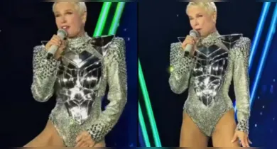 Imagem ilustrativa da notícia: Xuxa esconde virilha e ironiza críticas ao figurino em novo show