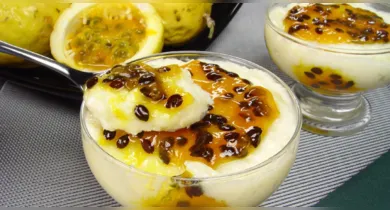 Imagem ilustrativa da notícia: Receita deliciosa de cocada cremosa de maracujá; confira o passo a passo
