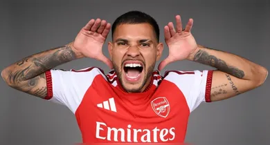 Imagem ilustrativa da notícia: Bruno Guimarães é anunciado como novo reforço do Arsenal