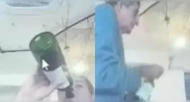 Imagem ilustrativa da notícia: Juiz é flagrado bebendo vinho e fumando durante julgamento; TJMG apura