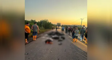 Imagem ilustrativa da notícia: Vídeo: acidente deixa quatro mortos no Pará, incluindo dois PMs