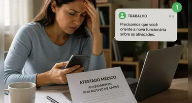 Imagem ilustrativa da notícia: Empresa é condenada por acionar funcionária em licença médica