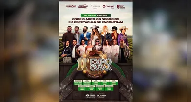 Imagem ilustrativa da notícia: Expo Canaã 2026 terá entrada gratuita e grandes shows