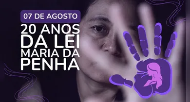 Imagem ilustrativa da notícia: Lei Maria da Penha faz 20 anos entre avanços e o combate ao feminicídio