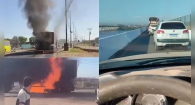 Imagem ilustrativa da notícia: Acidentes com motos travam trânsito em ponte de Marabá
