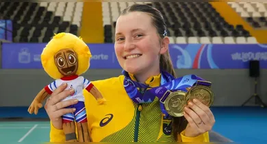 Imagem ilustrativa da notícia: Brasil garante 8 ouros no Internacional de Parabadminton