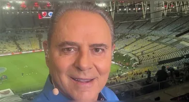 Imagem ilustrativa da notícia: Luís Roberto volta a narrar jogos após tratamento contra o câncer