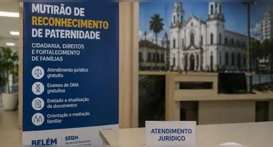 Imagem ilustrativa da notícia: Belém terá mutirão gratuito para reconhecimento de paternidade. Veja!
