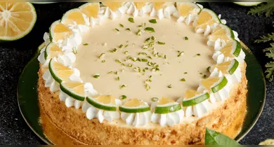 Imagem ilustrativa da notícia: Torta de limão sem forno é cremosa e refrescante