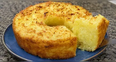 Imagem ilustrativa da notícia: Bolo de macaxeira com coco: receita simples, saborosa e irresistível