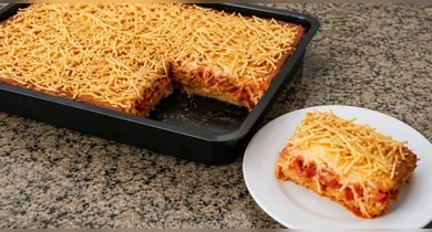 Imagem ilustrativa da notícia: Torta de cachorro-quente no liquidificador pronta em minutos