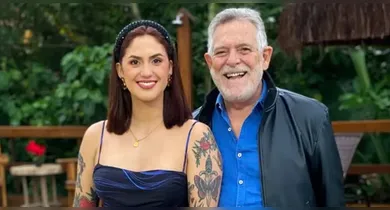 Imagem ilustrativa da notícia: José de Abreu rebate críticas sobre relação com mulher 52 anos mais jovem
