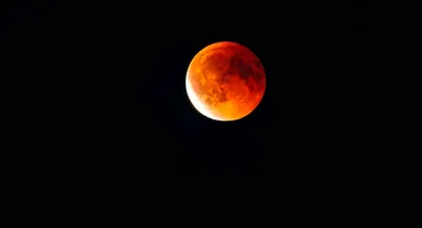 Imagem ilustrativa da notícia: Brasil terá eclipse lunar no fim do mês; solar ocorreu nesta quarta