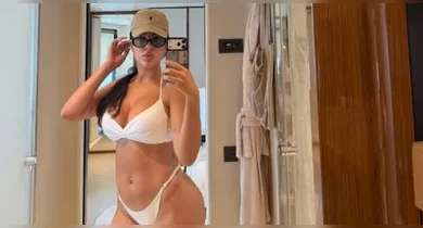 Imagem ilustrativa da notícia: Georgina diz que CR7 a ajudou a lidar com críticas ao corpo