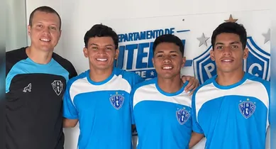 Imagem ilustrativa da notícia: Paysandu reforça Sub-20 com trio emprestado pela Tuna Luso
