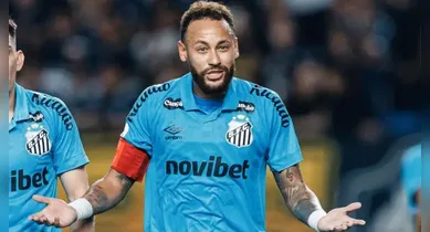 Imagem ilustrativa da notícia: Neymar pode ser denunciado pelo STJD após confusão contra o Remo